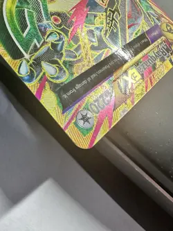 Mega Rayquaza EX (Shiny Full Art) 98/98 XY Ancient Origins Holo NM Pokemon Card - Image 4