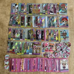 L.O.L. Surprise! LOL Surprise DANCE OFF! Card Game Lot Of (184) Cards, Tokens - Image 1