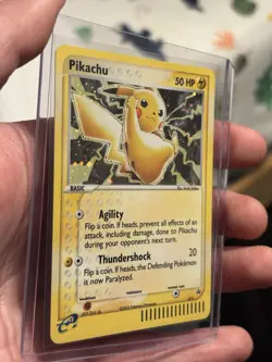 Pokemon Pikachu 50 HP Nintendo 2003 012 Holo Promo Pokemon TCG Card - Image 2