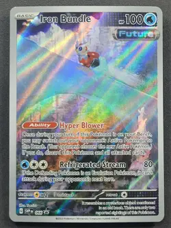 Iron Bundle 066 Illustration Rare Scarlet & Violet Promo Pokemon TCG - Image 1