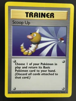Pokemon TCG - Scoop Up MP Rare 78/102 | Base Set - Image 1