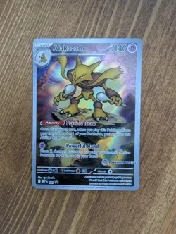 Alakazam - Pokemon Center Stamped Mega Evolution Black Star Promo 009 NM-M - Image 1