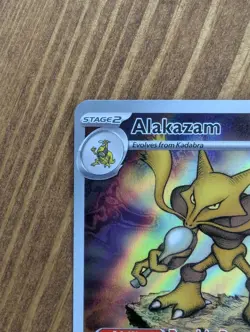 Alakazam - Pokemon Center Stamped Mega Evolution Black Star Promo 009 NM-M - Image 2