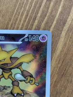 Alakazam - Pokemon Center Stamped Mega Evolution Black Star Promo 009 NM-M - Image 3