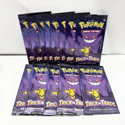 Pokemon TCG Halloween Trick or Trade Booster Bundle Lot Of 13 Packs 820650850783 - Image 1