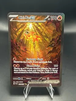 Pokemon’s Chi-Yu ex 259/193 Sv02: Paldea Evolved Holo SIR Pokemon - Image 2