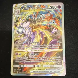 Pokemon Mewtwo VSTAR GG44/GG70 Crown Zenith Full Art Holo 280 HP Ultra Rare - Image 1