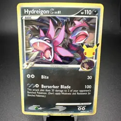 Hydreigon C lv.61 Promo - SWSH138 Celebrations 25th Anniversary Pokemon NM - Image 1