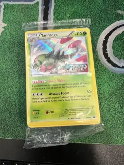 Pokemon SEALED Yanmega XY144 XY Steam Siege Prerelease Promo Pack!! - Image 1