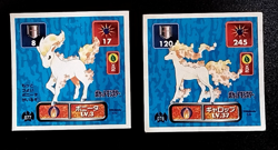 Pokemon Sticker Rare Holo Seal Japanese Amada Ponyta Rapidash B25 - Image 4