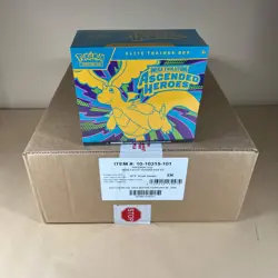 New Pokemon TCG Ascended Heroes ETB Elite Trainer Box Case 10 Count - Image 1