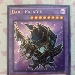 Yu-Gi-Oh! TCG Dark Paladin BLMM-EN008 1st Edition Secret Rare Chibi Art - Image 2