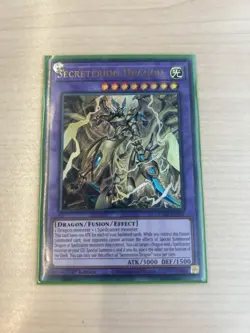 YUGIOH 1st Ed DUAD-EN037 ULTRA RARE SECRETERION DRAGON - Image 1