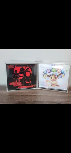 10 ETB Acrylic Case Magnetic And 10 English One Piece Booster Box Acrylic Cases - Image 1