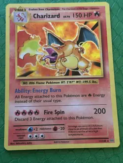 Charizard (11/108) XY Evolutions Holo Pokemon Card - NM - Image 1