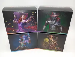 Set of Four MTG Outlaws of Thunder Junction Commander Deck Boxes EMPTY NO CARDS - Image 1