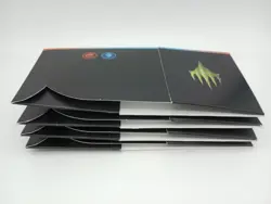 Set of Four MTG Outlaws of Thunder Junction Commander Deck Boxes EMPTY NO CARDS - Image 2