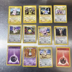Neo Genesis 12 cards Uncommon Lot set Vintage Pokemon TCG Vintage WOTC - Image 1