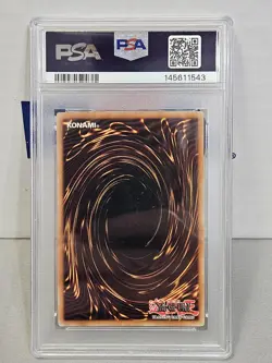 Vintage Yu-Gi-Oh Red-Eyes B. Dragon SDJ-001 PSA 9 Mint Ultra Rare Holo TCG Card - Image 4