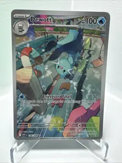 Pokemon TCG Dewott Card Sv: White Flare (WHT) 106/086 Illustration Rare NM/ MINT - Image 1