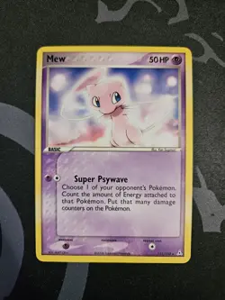 Mew - (Non-Holo DVD Promo) 111/110 Miscellaneous Cards & Products Regular LP - Image 1
