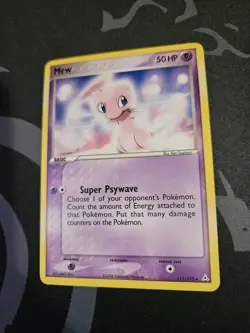 Mew - (Non-Holo DVD Promo) 111/110 Miscellaneous Cards & Products Regular LP - Image 3