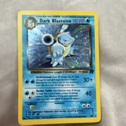 Pokemon Dark Blastoise 3/82 Team Rocket Holo Rare Unlimited 70 HP English Card - Image 1