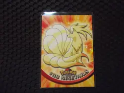 Ninetales #38 Topps Black Label Non Foil Pokemon Card NM/LP - Image 1