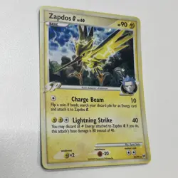 Zapdos G 12/99 Arceus Holo Rare Basic 90 HP Pokemon TCG Card 2009 - Image 1