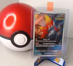 Pokemon TCG Slither Wing Illustration Rare Holo Card 203/182 Sv04: Paradox Rift - Image 1