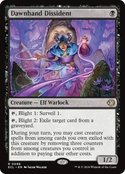 Dawnhand Dissident Lorwyn Eclipsed R 98 - Image 1