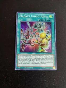 Magnet Induction - Yugioh King's Court 1st Ed - Super Rare - KICO-EN009 - NM/MT - Image 1