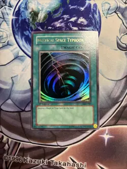 Yugioh! Mystical Space Typhoon MRL-047 1st Edition Ultra Rare VLP (WNU) - Image 1