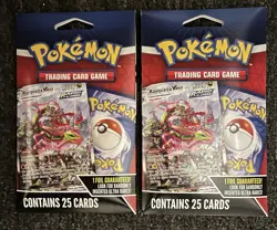 Pokemon TGC 25 Card Envelope - One Foil Guaranteed New Sealed-2 Packs! 50 Cards! - Image 5