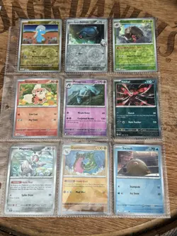Pokemon Card Holo Lot - BINDER BANGERS - All Holo, All Nm/M Pack fresh 9 Cards - Image 1