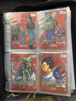 Dragon Ball Z Mix Cards Collection Binder Lot - Dragon Ball TCG - Image 1