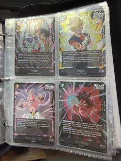 Dragon Ball Z Mix Cards Collection Binder Lot - Dragon Ball TCG - Image 5