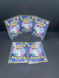 Pokemon Japanese Holo Rare Card Lot (5 Cards) - Image 2