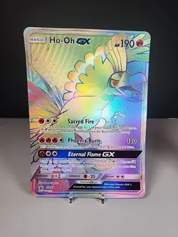Ho-Oh GX - (SM Black Star Promo) SM80 Jumbo Cards Holo - Image 2