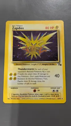 Pokemon Vintage Holo Lot Of 9 Cards EX ✨ LP To DMG (Articuno, Moltres, Zapdos) - Image 5