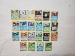 22 RARE Non-Holo and Starter Pokemon Ereader Card Lot - Image 1
