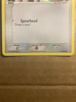 Spearow Pokemon Card Crystal Guardians 61/100 Holo LP - Image 4