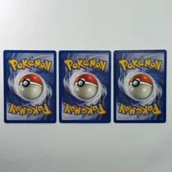 Pokemon TCG Porygon Base Set #39/102 3-Card Lot WOTC Vintage 1999 - Image 2