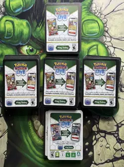 Pokemon TCG QR Code Card Lot - 500 Unused Code Cards - Mixed Sets 💥 - Image 1