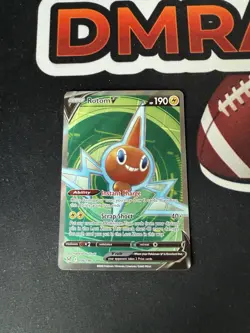 Rotom V 176/196 Full Art Ultra Rare - Lost Origin Pokemon Card - Near Mint - Image 1