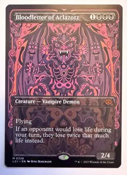 Bloodletter of Aclazotz (Borderless) - The Lost Caverns of Ixalan (LCI), NM MTG - Image 1