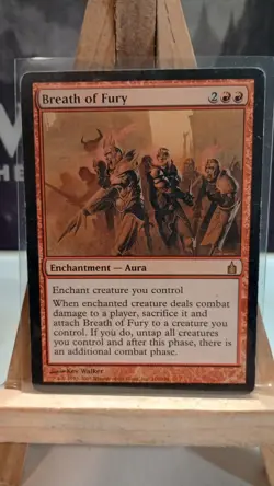 Breath of Fury Ravnica MTG L/P 116/306 - Image 1