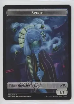 Spirit // Dragon (Token) Foil Magic: Kamigawa: Neon Dynasty NEO #T-002 007 - Image 1