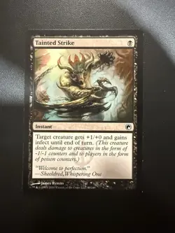 Tainted Strike Scars of Mirrodin Regular 80 MTG LP - Image 1