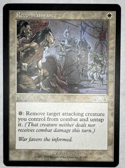 1x Reconnaissance Exodus 17 LP Light Play Magic the Gathering MTG - Image 1